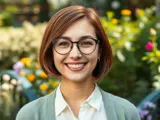 Before: original AI portrait